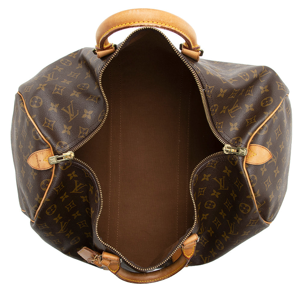Louis Vuitton Vintage Monogram Canvas Keepall 50 Duffel Bag (SHF-20201)