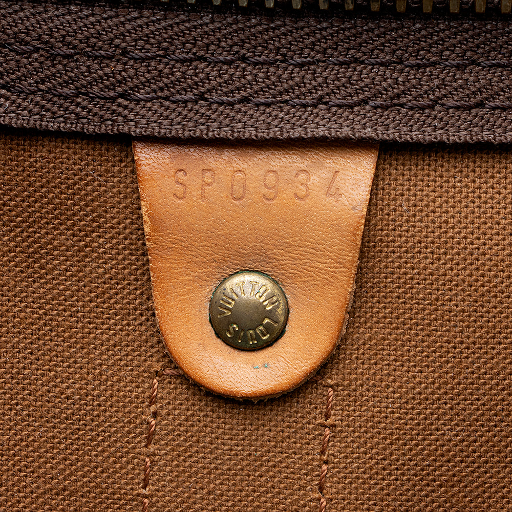 Louis Vuitton Vintage Monogram Canvas Keepall 50 Duffel Bag (SHF-21935)