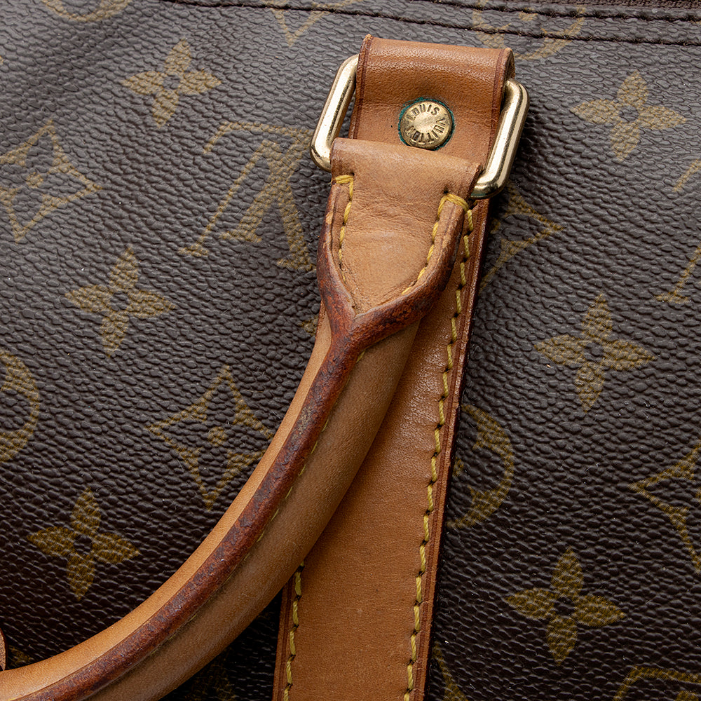 Louis Vuitton Vintage Monogram Canvas Keepall 50 Duffel Bag (SHF-21935)