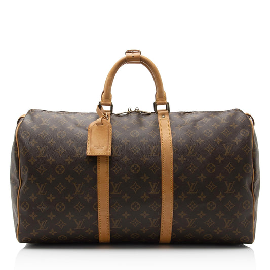 Louis Vuitton Vintage Monogram Canvas Keepall 50 Duffle Bag (SHF-pIqYyr)
