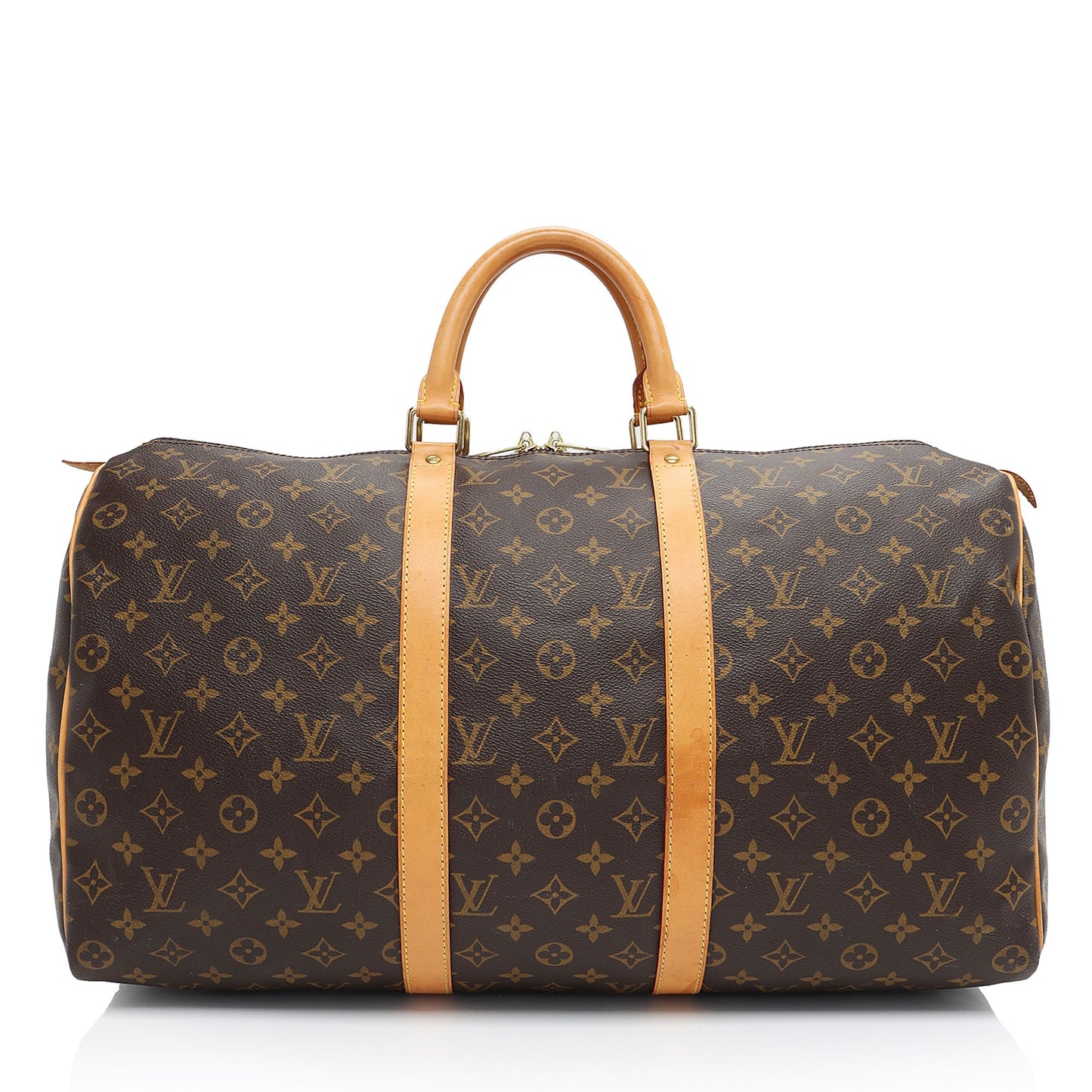 Louis Vuitton Vintage Monogram Canvas Keepall 50 Duffle Bag (SHF-4lt0Zx)