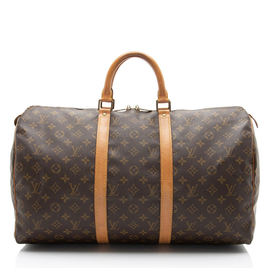 Louis Vuitton Vintage Monogram Canvas Keepall 50 Duffle