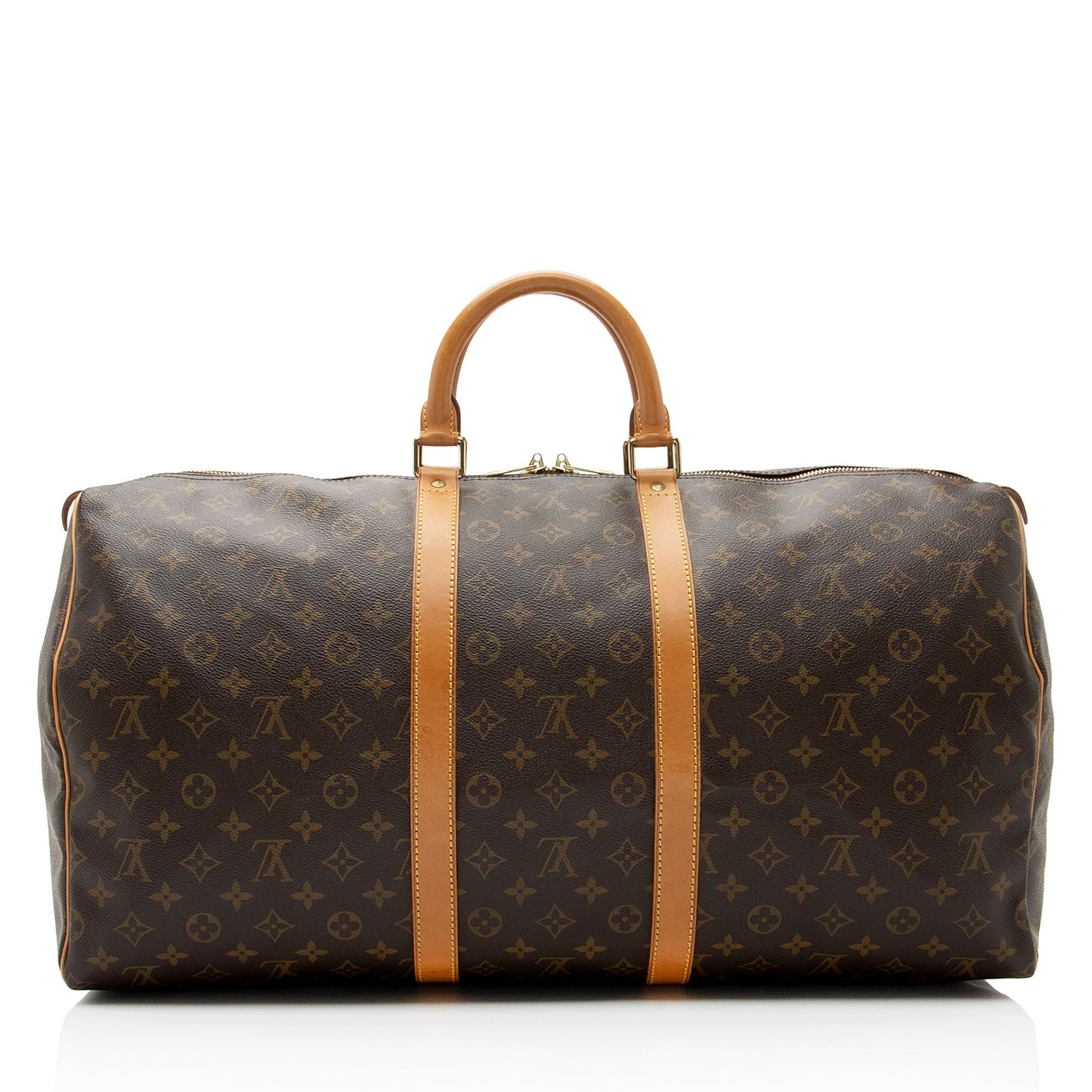 Louis Vuitton Vintage Monogram Canvas Keepall 55 Duffle Bag (SHF-4qC8Sn)