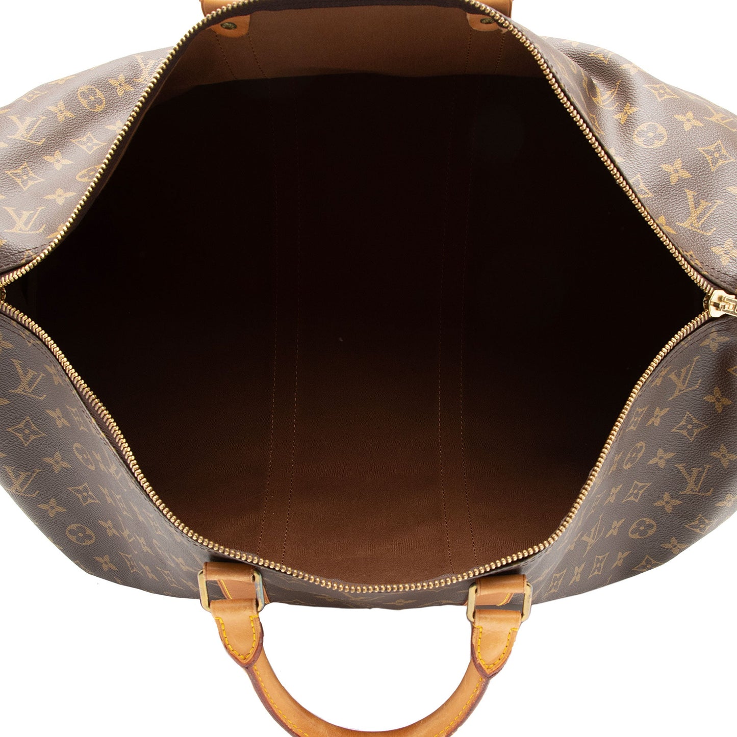 Louis Vuitton Vintage Monogram Canvas Keepall 55 Duffle Bag (SHF-4cGeiE)