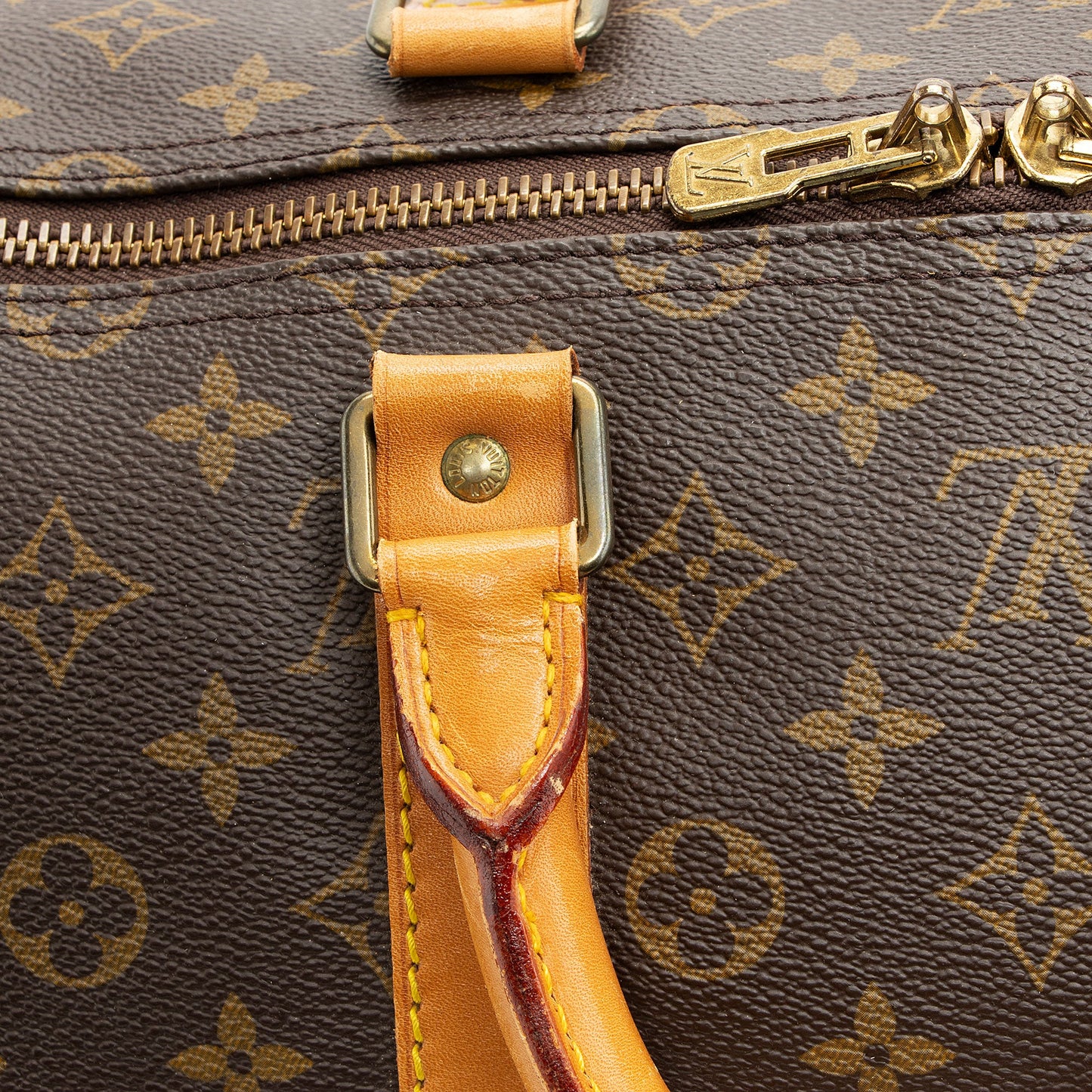 Louis Vuitton Vintage Monogram Canvas Keepall 55 Duffle