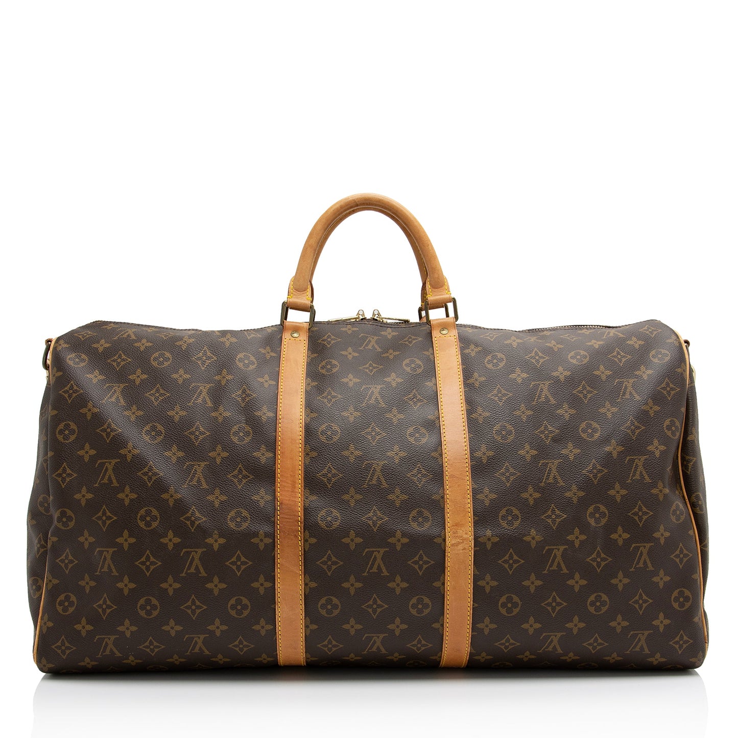 Louis Vuitton Vintage Monogram Canvas Keepall 60 Duffle Bag -  (SHF-23427)