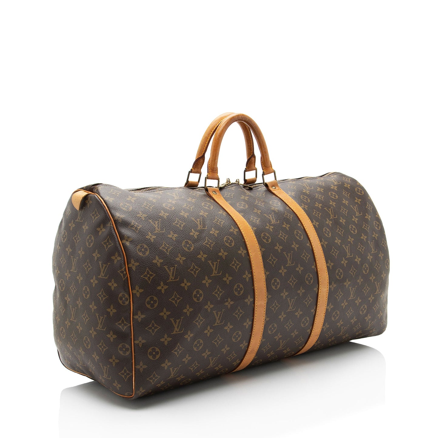 Louis Vuitton Vintage Monogram Canvas Keepall 60 Duffle