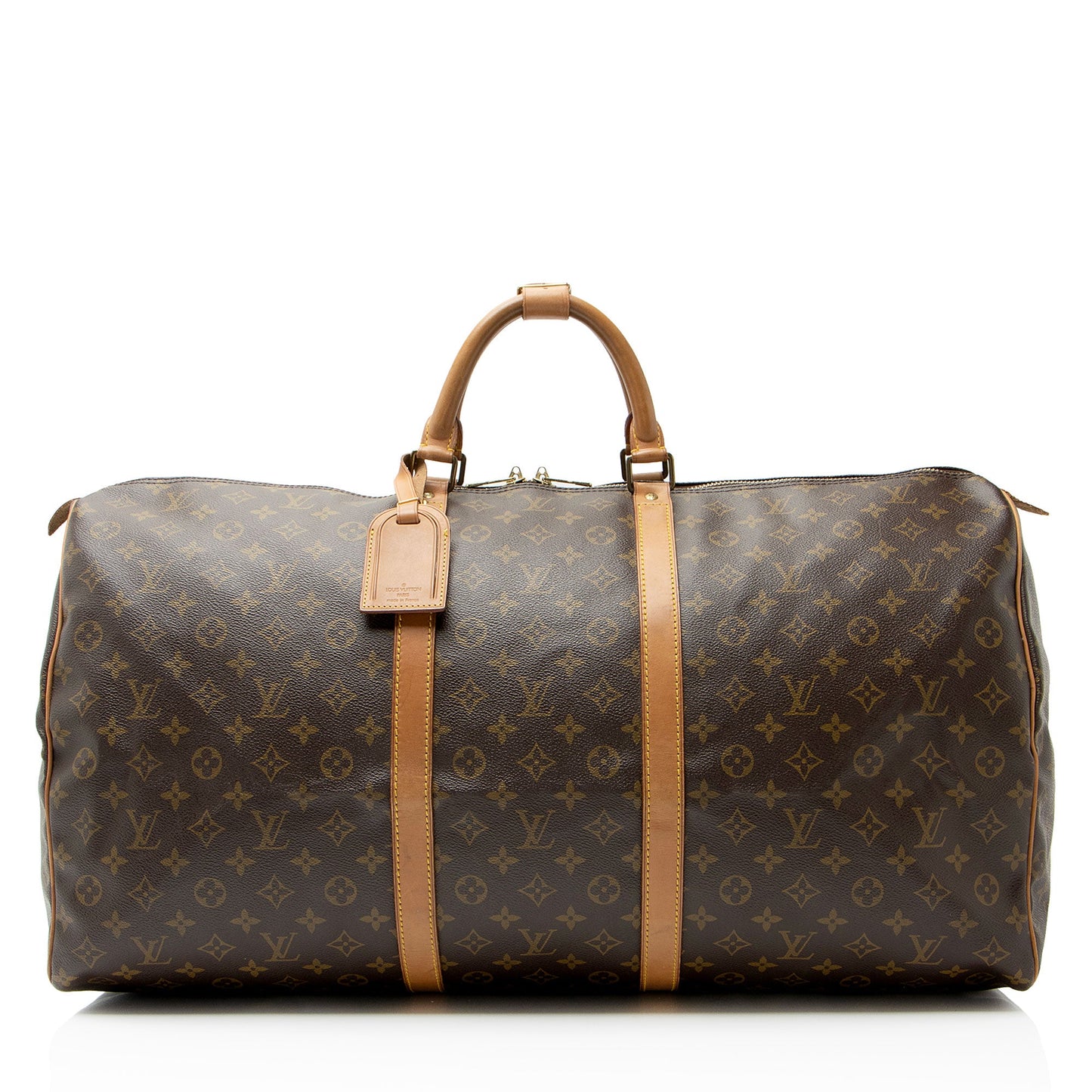 Louis Vuitton Vintage Monogram Canvas Keepall 60 Duffle