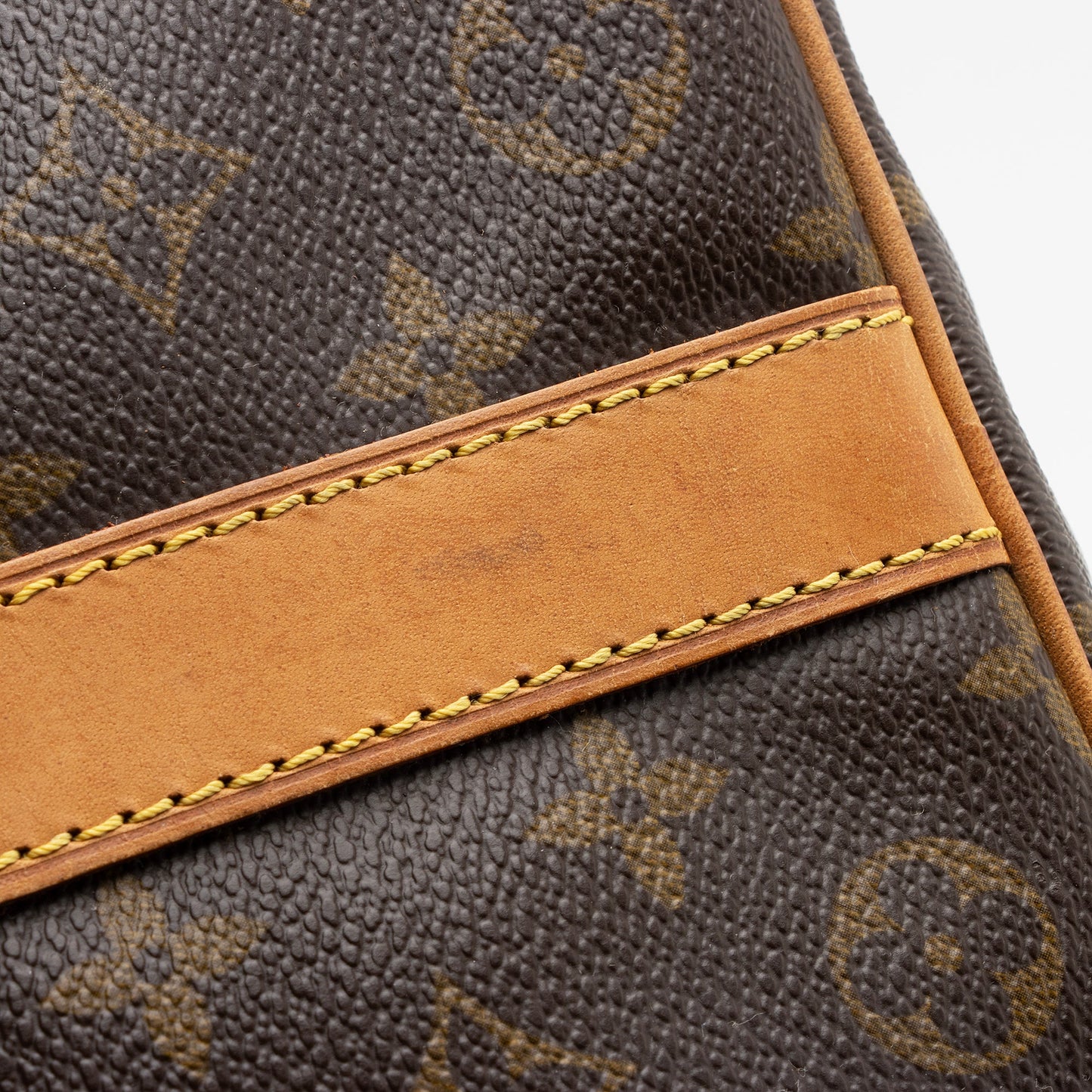 Louis Vuitton Vintage Monogram Canvas Keepall Bandouliere 50 Duffle Bag (SHF-22496)