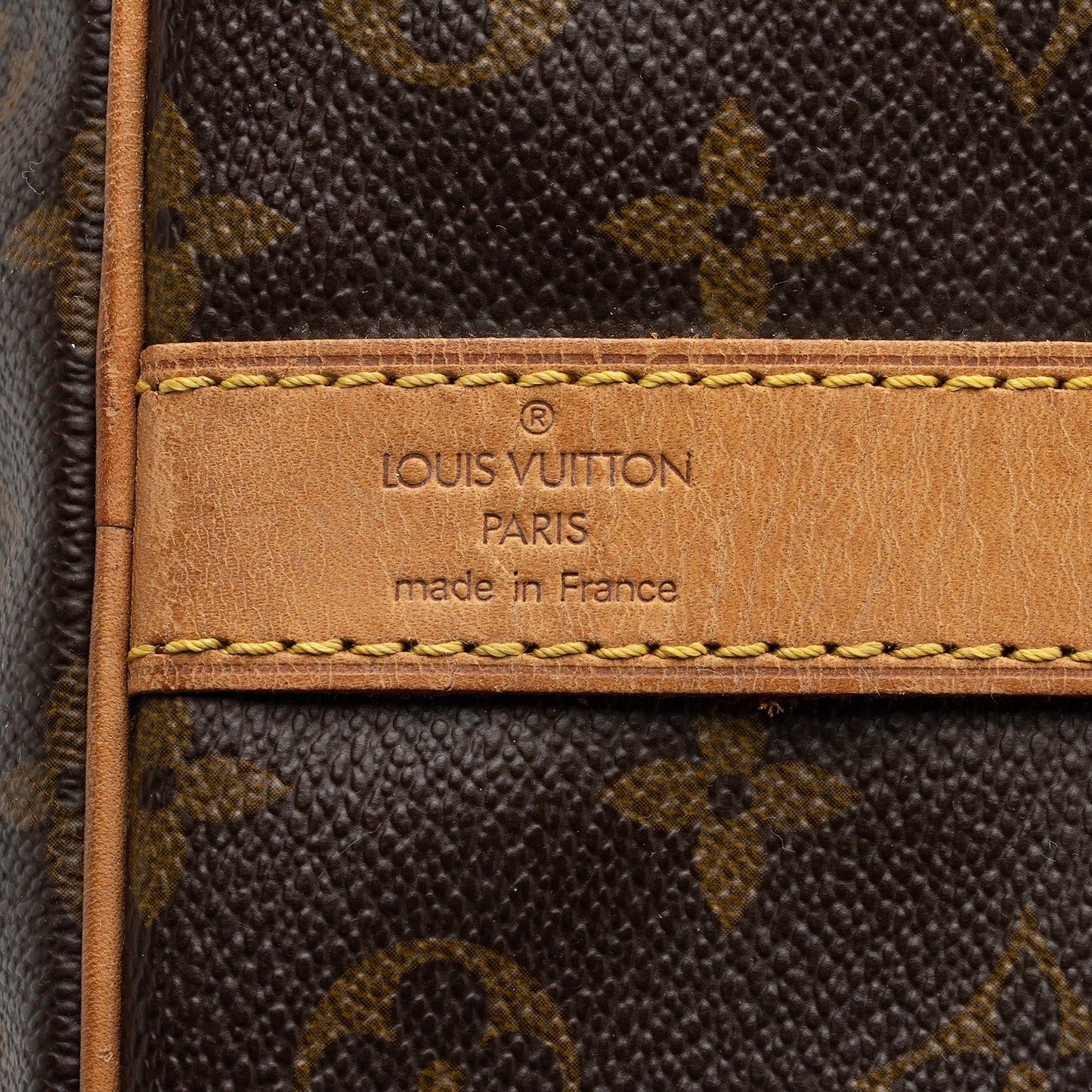 Louis Vuitton Vintage Monogram Canvas Keepall Bandouliere 50 Duffle Bag (SHF-22496)