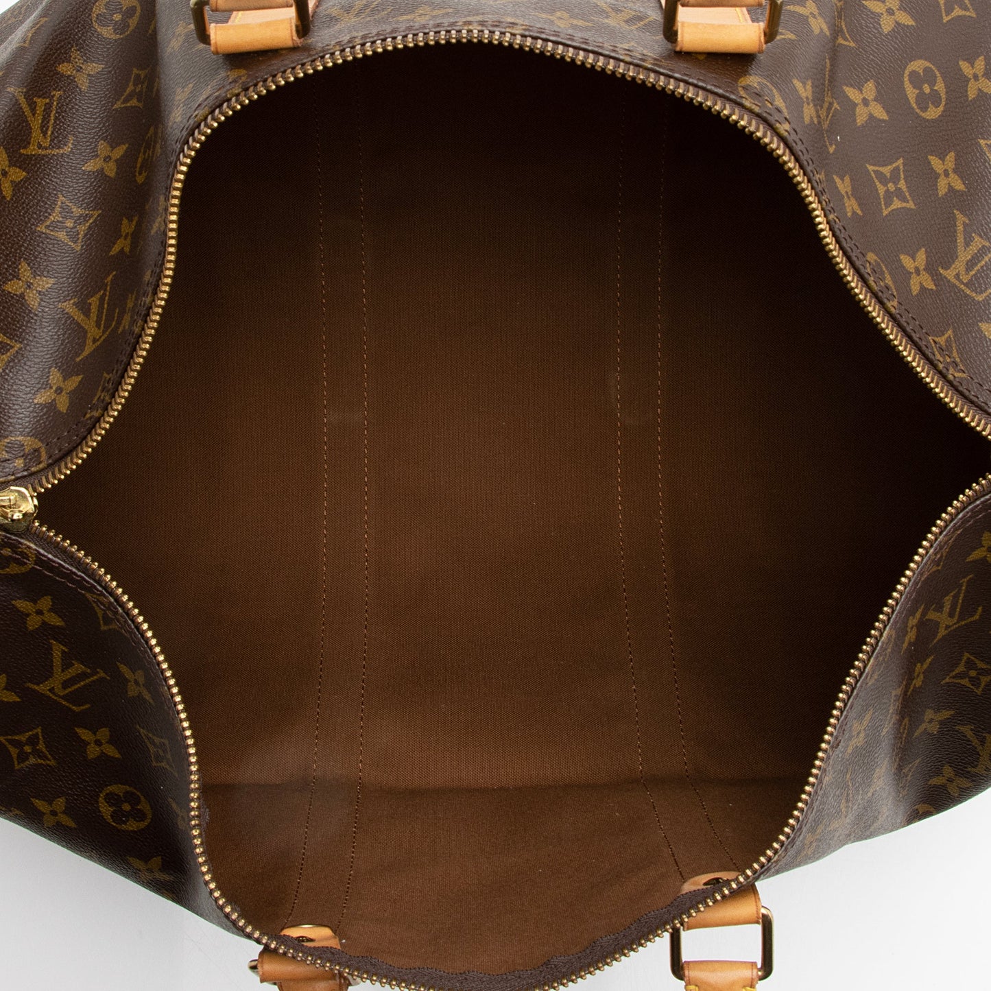 Louis Vuitton Vintage Monogram Canvas Keepall Bandouliere 50 Duffle Bag (SHF-22496)