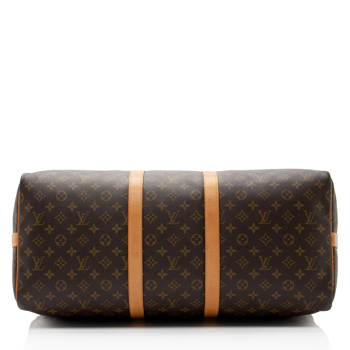 Louis Vuitton Vintage Monogram Canvas Keepall Bandouliere 55 Duffle Bag (SHF-KRqlod)