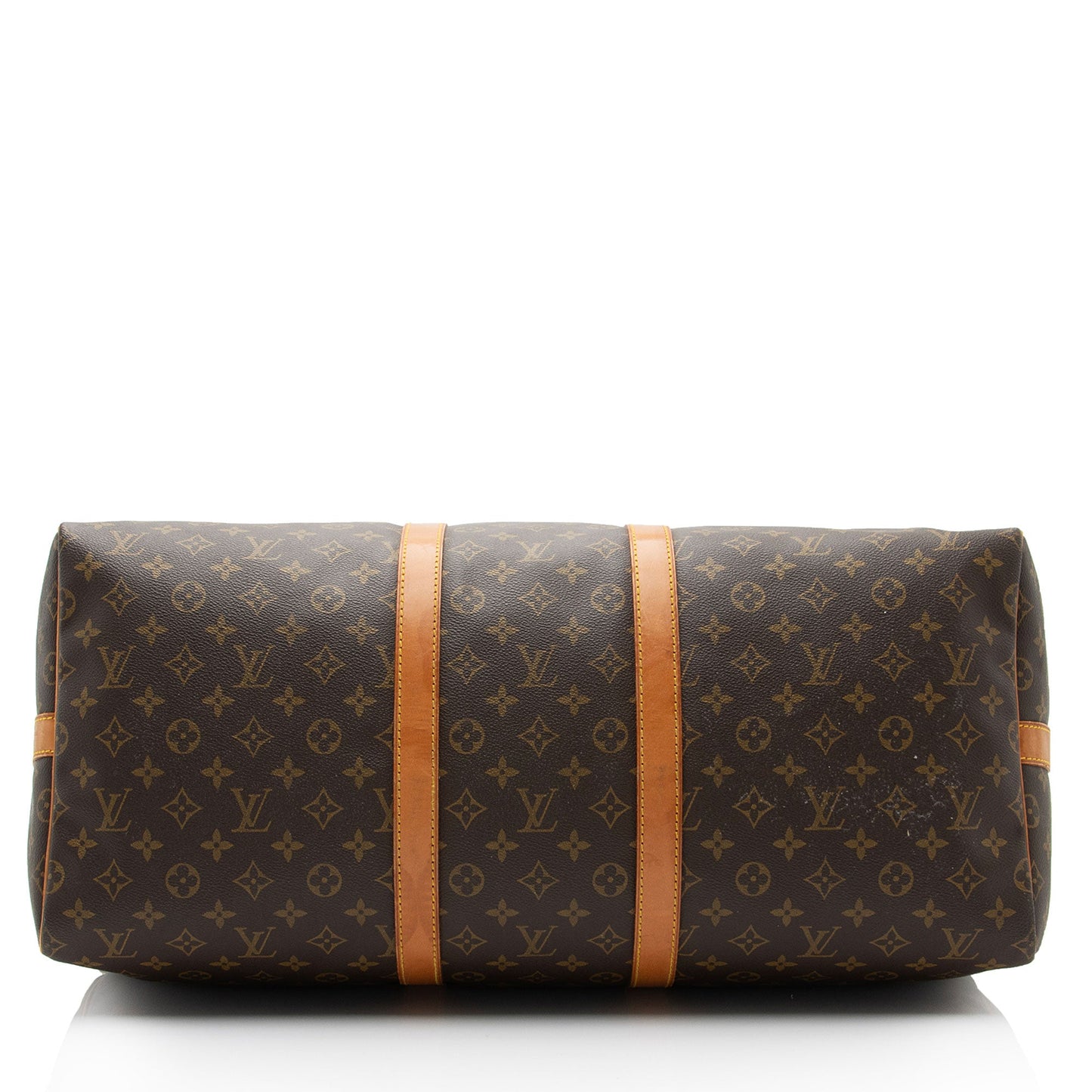 Louis Vuitton Vintage Monogram Canvas Keepall Bandouliere 55 Duffle Bag (SHF-tXtvqY)