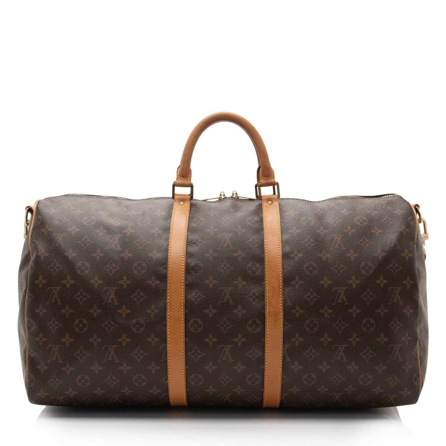 Louis Vuitton Vintage Monogram Canvas Keepall Bandouliere 55 Duffle (SHF-3bJnhV)