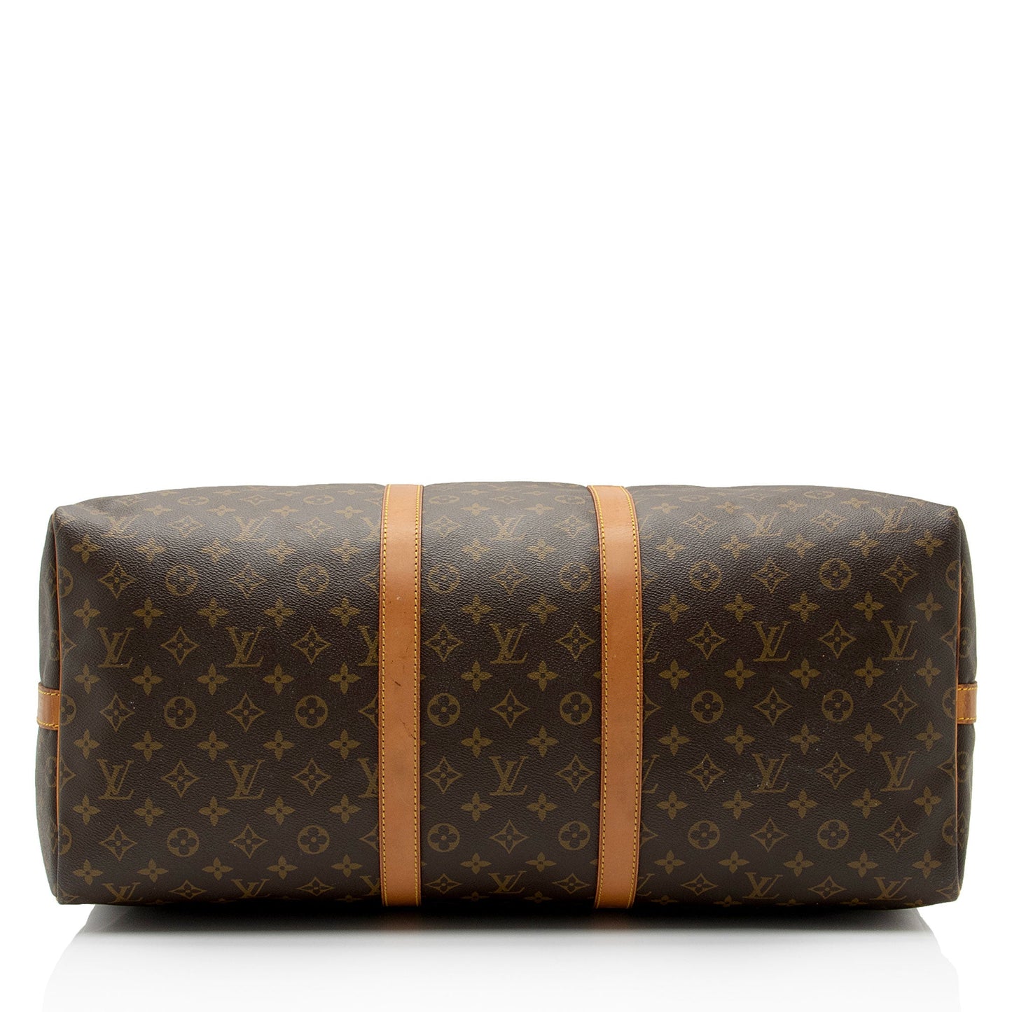 Louis Vuitton Vintage Monogram Canvas Keepall Bandouliere 55 Duffle Bag (SHF-XbrDc4)