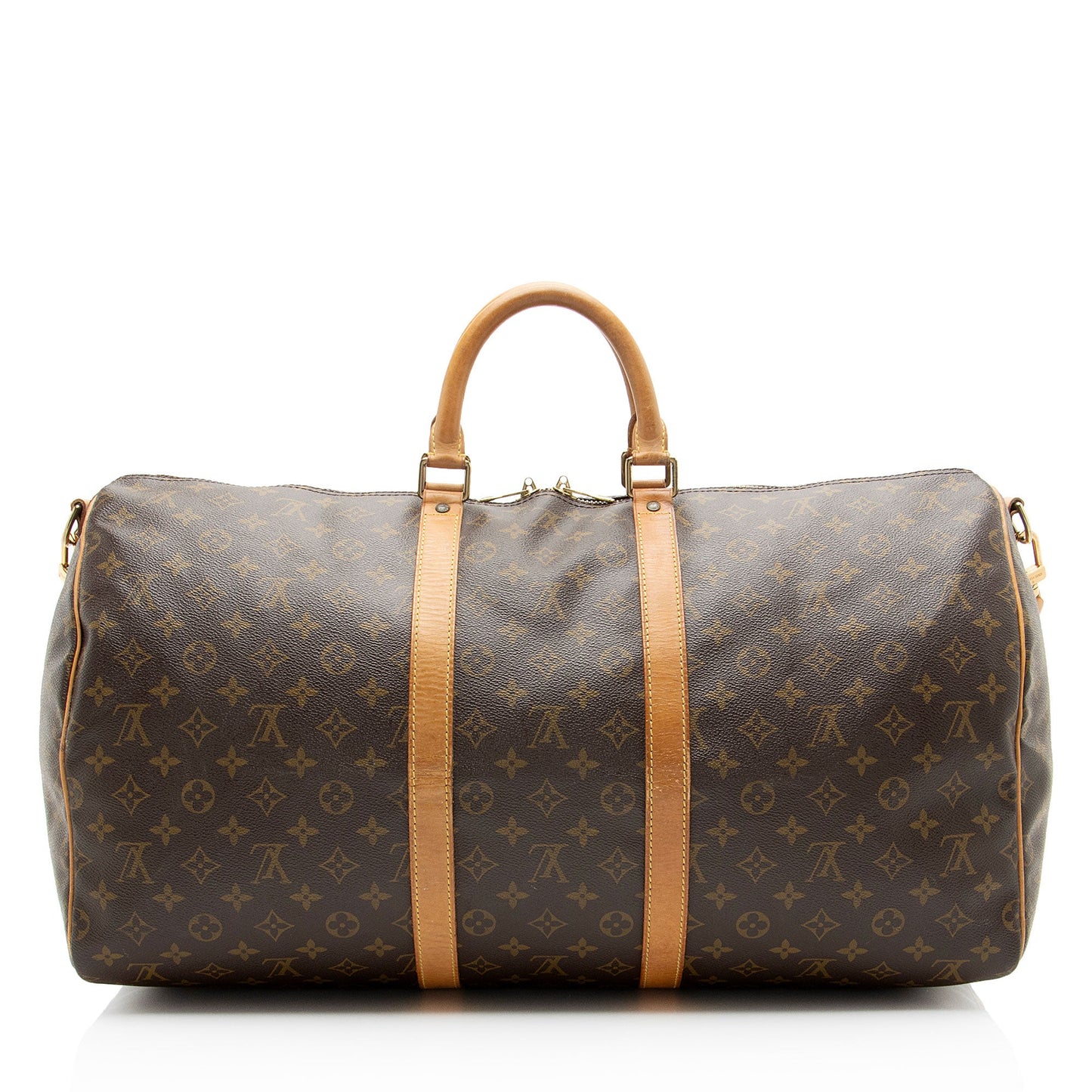 Louis Vuitton Vintage Monogram Canvas Keepall Bandouliere 55 Duffle