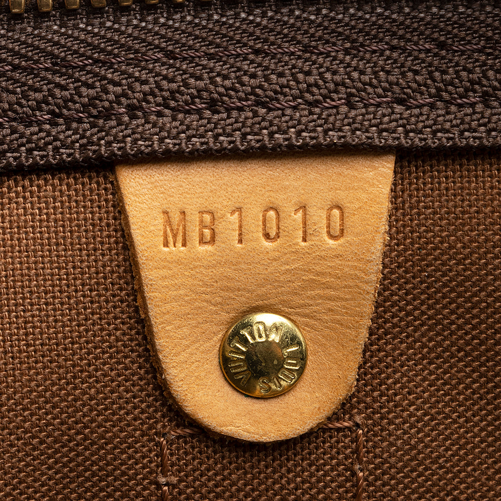 Louis Vuitton Vintage Monogram Canvas Keepall Bandouliere 60 Duffel Bag (SHF-20338)