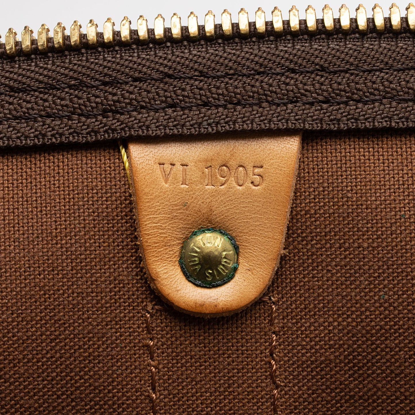 Louis Vuitton Vintage Monogram Canvas Keepall Bandouliere 60 Duffle Bag (SHF-05Mljd)