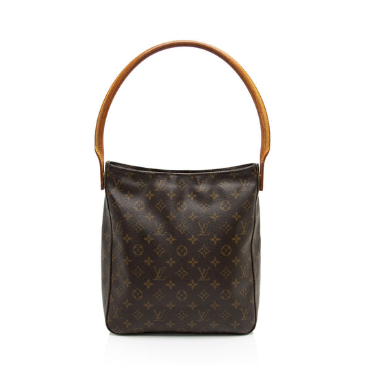 Louis Vuitton Vintage Monogram Canvas Looping GM Shoulder Bag (SHF-D9rKec)
