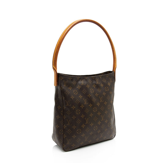 Louis Vuitton Vintage Monogram Canvas Looping GM Shoulder Bag (SHF-D9rKec)