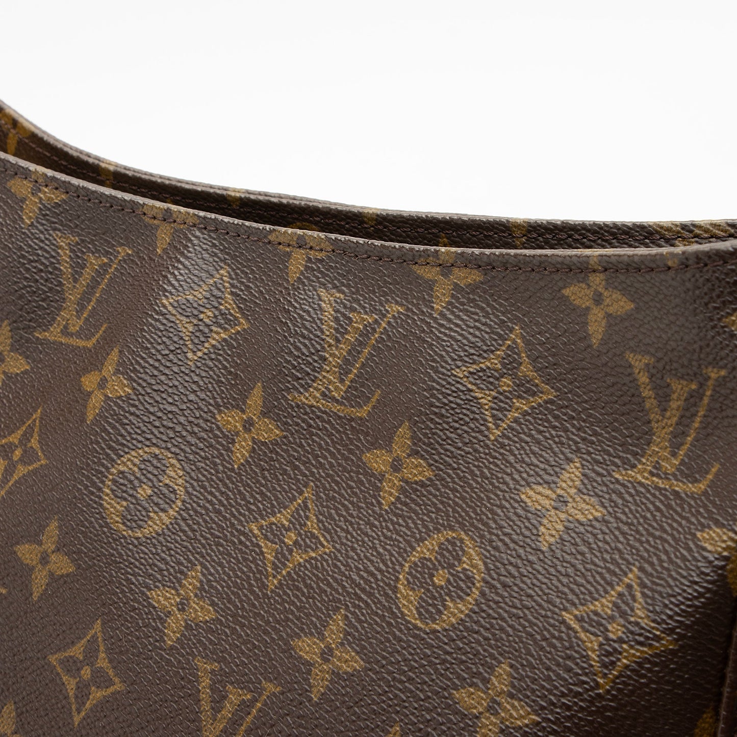 Louis Vuitton Vintage Monogram Canvas Looping GM Shoulder Bag (SHF-NGML36)