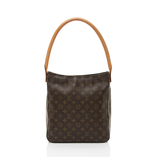Louis Vuitton Vintage Monogram Canvas Looping GM Shoulder Bag (SHF-NGML36)