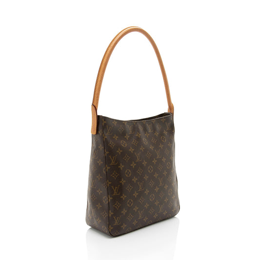 Louis Vuitton Vintage Monogram Canvas Looping GM Shoulder Bag (SHF-NGML36)