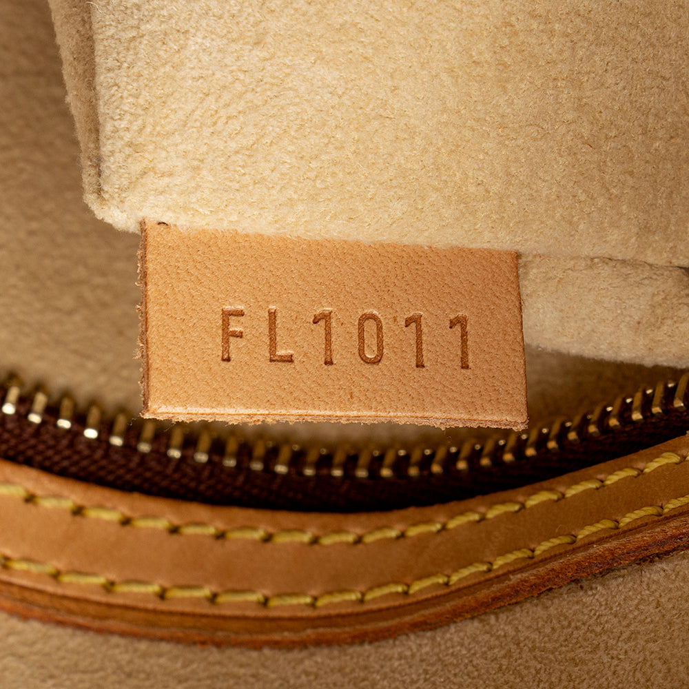 Louis Vuitton Vintage Monogram Canvas Looping MM Shoulder Bag (SHF-19415)