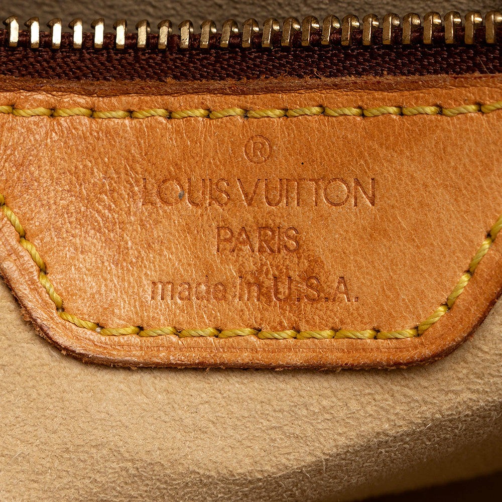 Louis Vuitton Vintage Monogram Canvas Looping MM Shoulder Bag -  (SHF-20107)