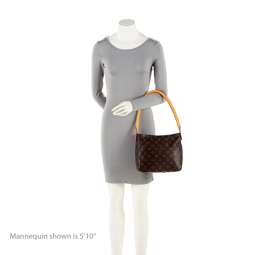 Louis Vuitton Vintage Monogram Canvas Looping MM Shoulder Bag -  (SHF-20107)