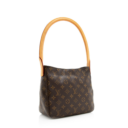 Louis Vuitton Vintage Monogram Canvas Looping MM Shoulder Bag -  (SHF-20107)