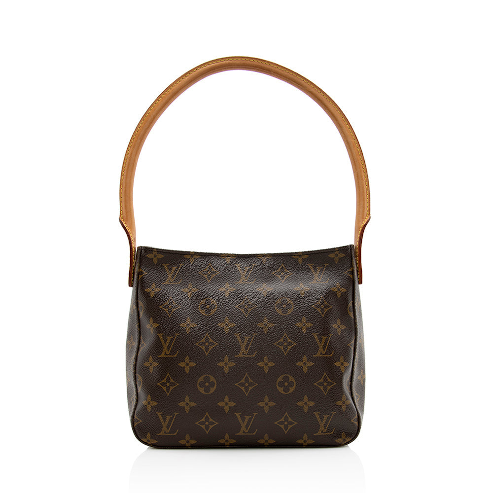 Louis Vuitton Vintage Monogram Canvas Looping MM Shoulder Bag (SHF-21431)