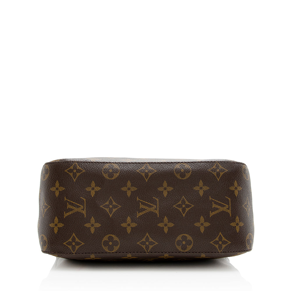 Louis Vuitton Vintage Monogram Canvas Looping MM Shoulder Bag (SHF-21431)