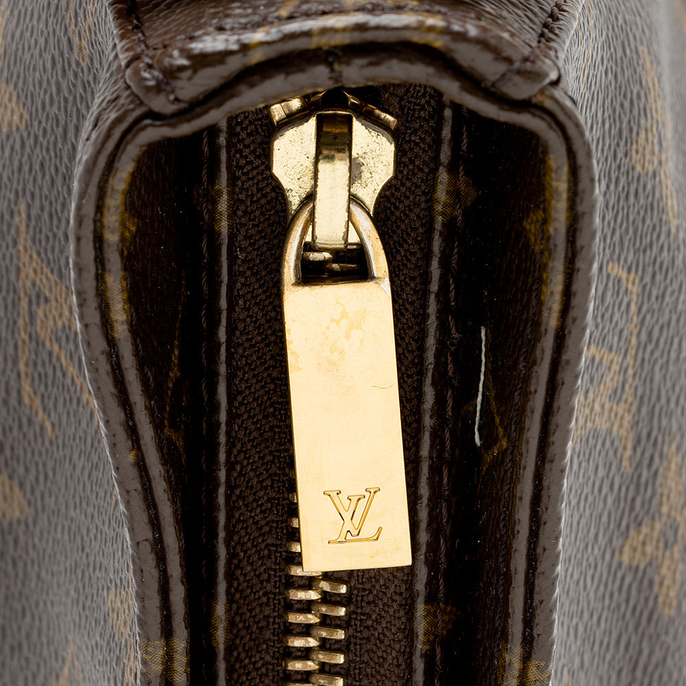 Louis Vuitton Vintage Monogram Canvas Looping MM Shoulder Bag (SHF-21431)