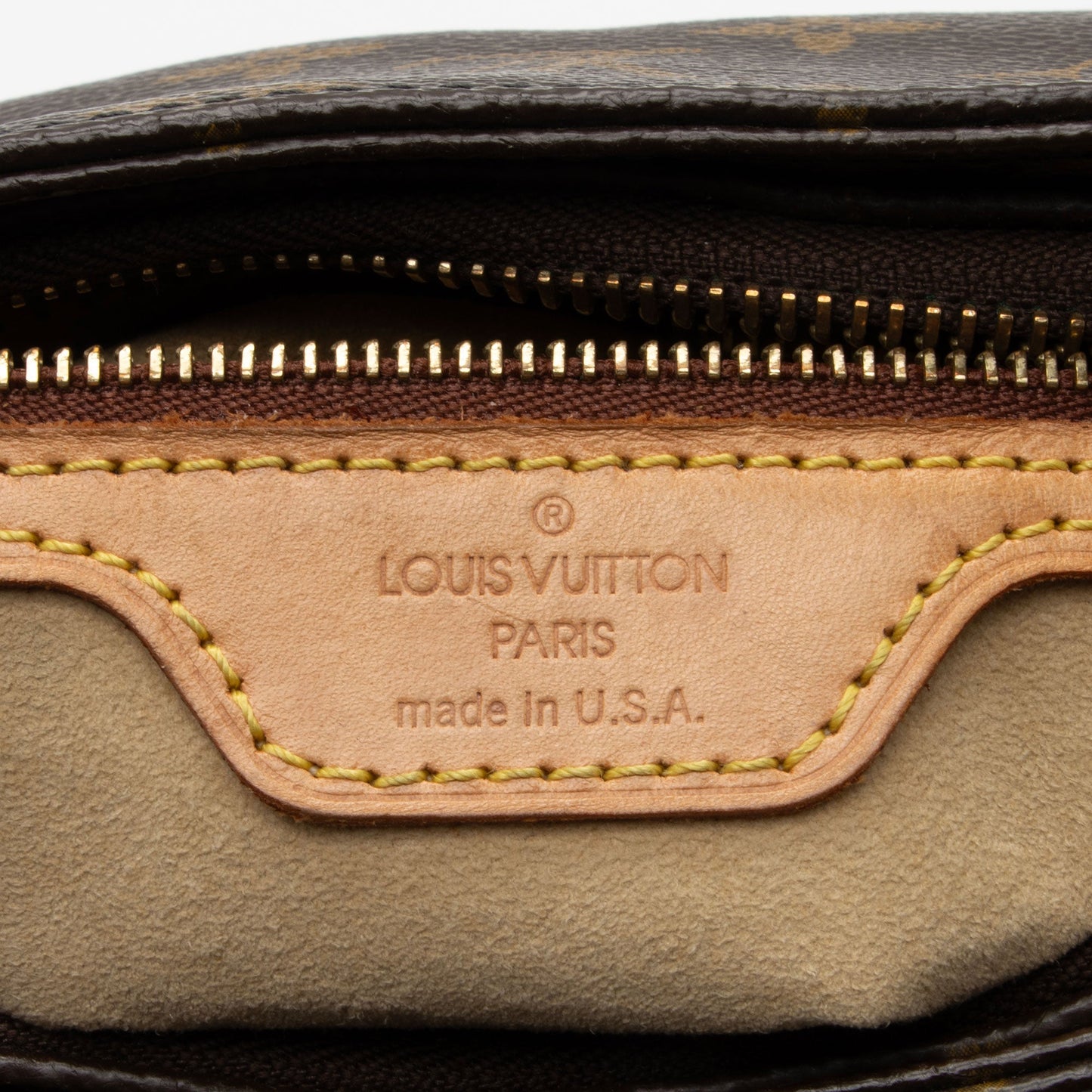 Louis Vuitton Vintage Monogram Canvas Looping MM Shoulder Bag (SHF-2H9qKf)