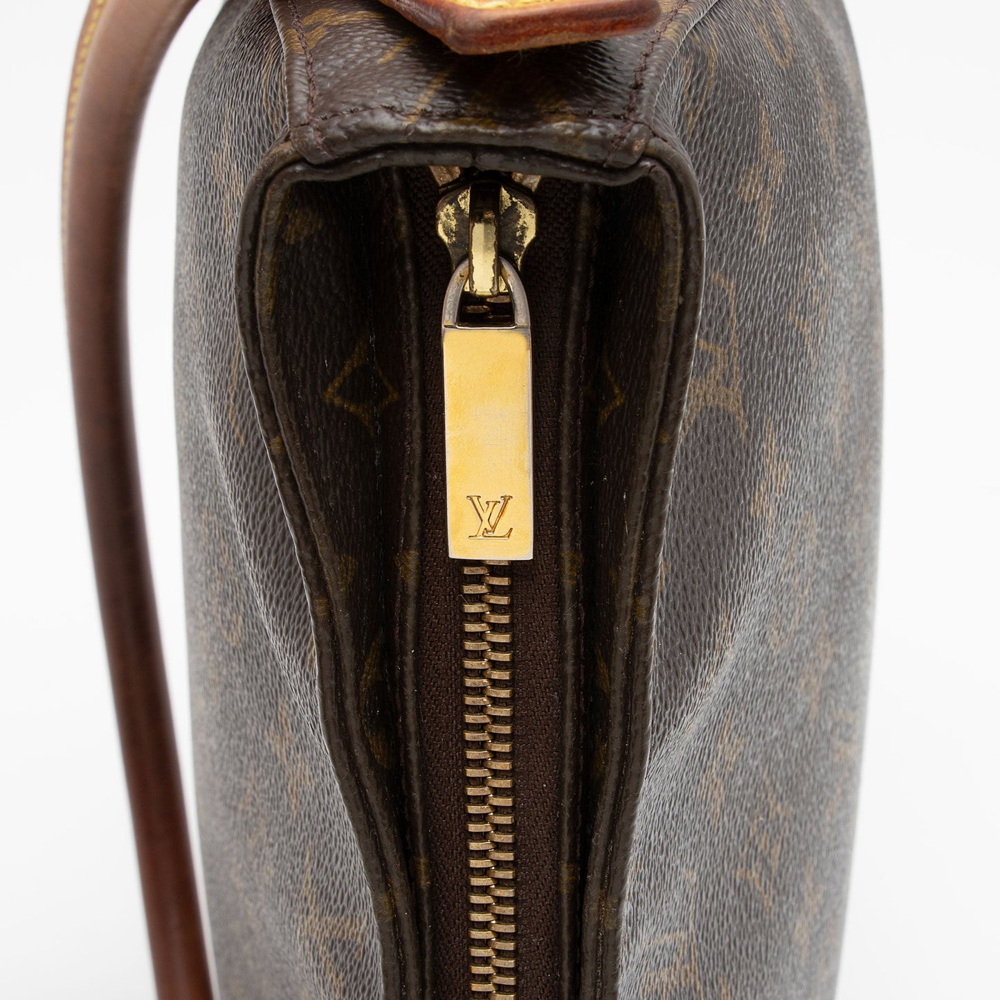 Louis Vuitton Vintage Monogram Canvas Looping MM Shoulder Bag (SHF-3bbaoG)