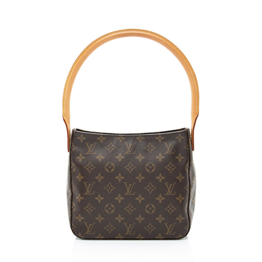 Louis Vuitton Vintage Monogram Canvas Looping MM Shoulder Bag (SHF-xEB6Qa)