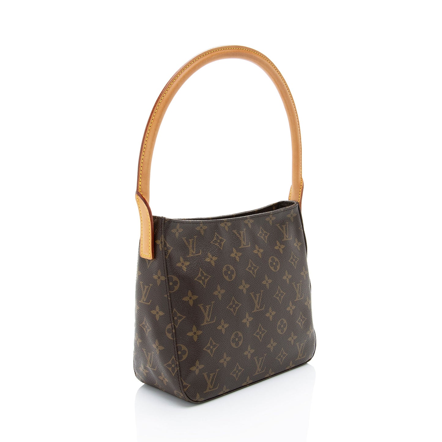 Louis Vuitton Vintage Monogram Canvas Looping MM Shoulder Bag (SHF-xEB6Qa)