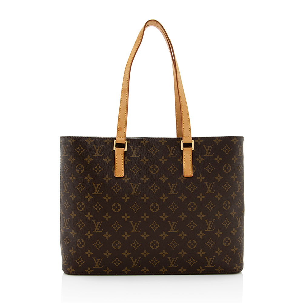 Louis Vuitton Vintage Monogram Canvas Luco Tote (SHF-19416)