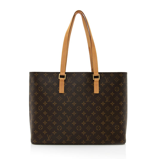 Louis Vuitton Vintage Monogram Canvas Luco Tote (SHF-21104)