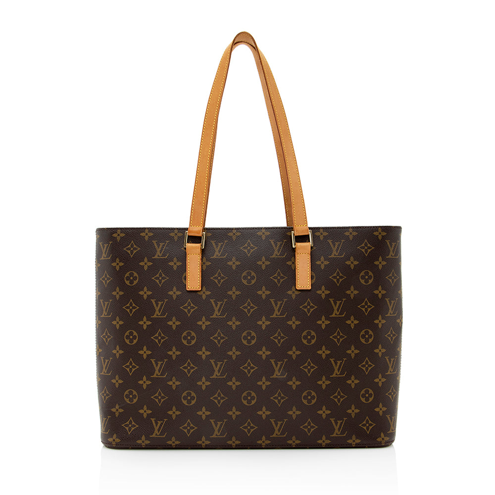 Louis Vuitton Vintage Monogram Canvas Luco Tote (SHF-21213)