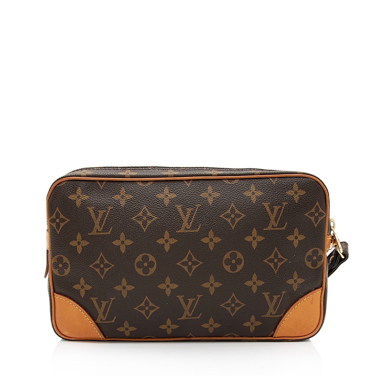 Louis Vuitton Vintage Monogram Canvas Marly Dragonne GM Clutch (SHF-5UeCtK)