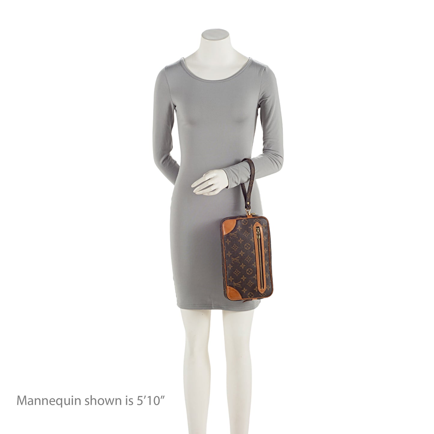 Louis Vuitton Vintage Monogram Canvas Marly Dragonne GM Clutch (SHF-5UeCtK)