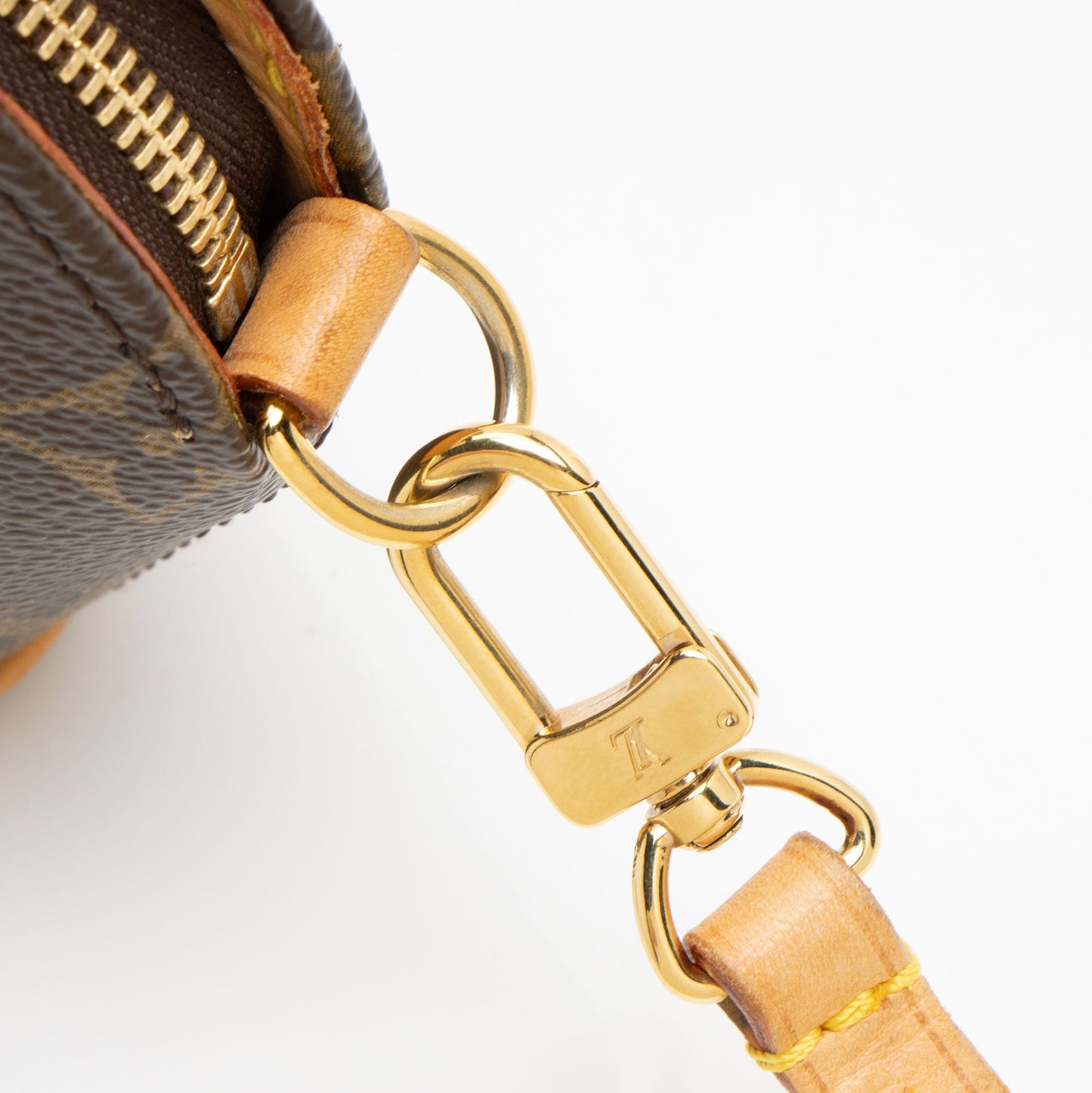 Louis Vuitton Vintage Monogram Canvas Mini Ellipse Clutch