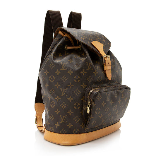 Louis Vuitton Vintage Monogram Canvas Montsouris GM Backpack (SHF-21389)