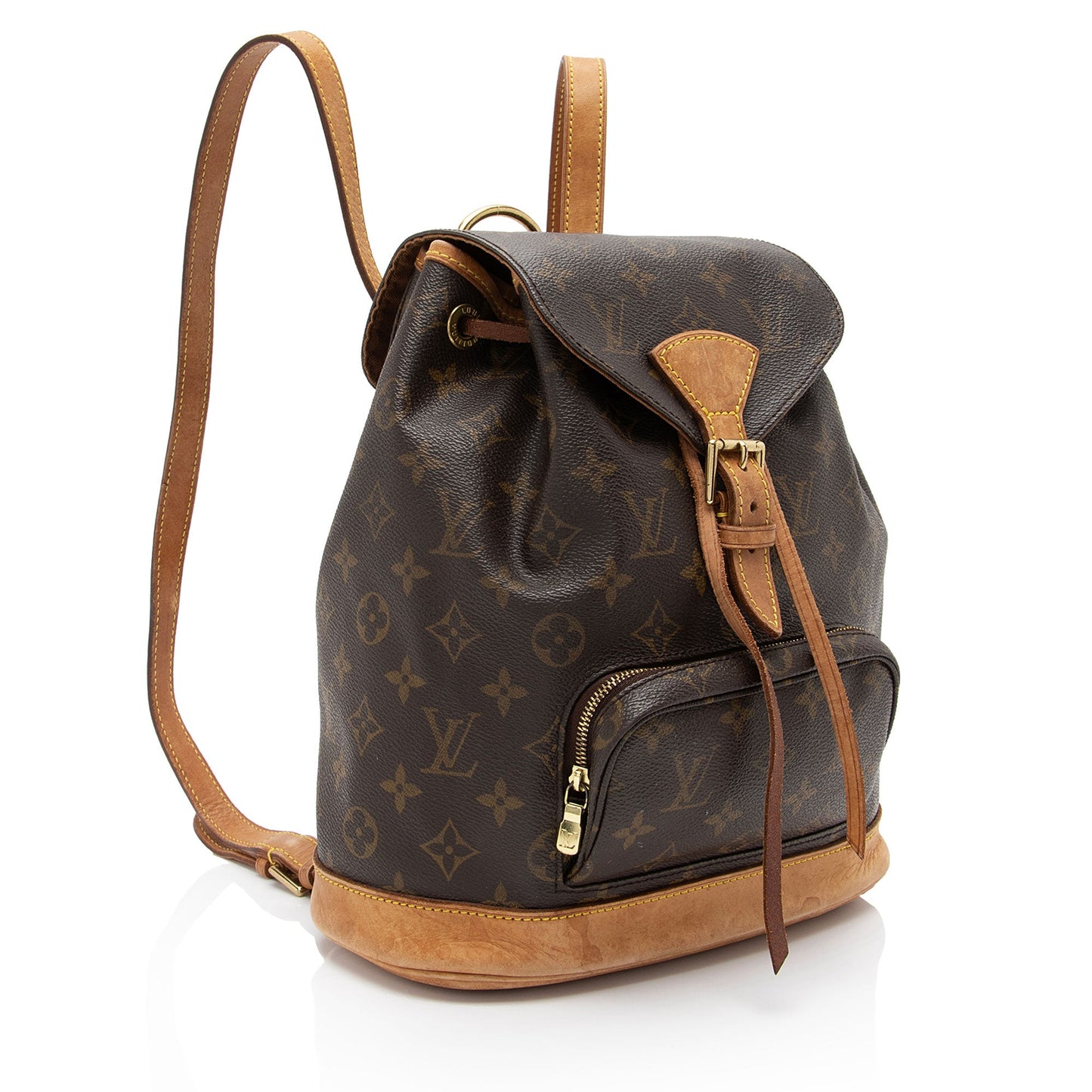 Louis Vuitton Vintage Monogram Canvas Montsouris MM Backpack -  (SHF-F8fFPT)