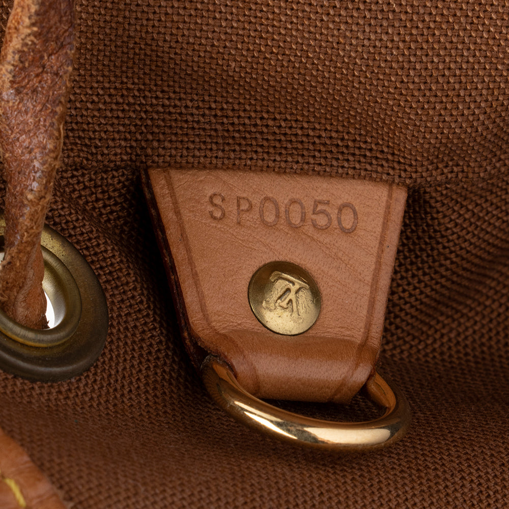 Louis Vuitton Vintage Monogram Canvas Montsouris MM Backpack (SHF-15905)