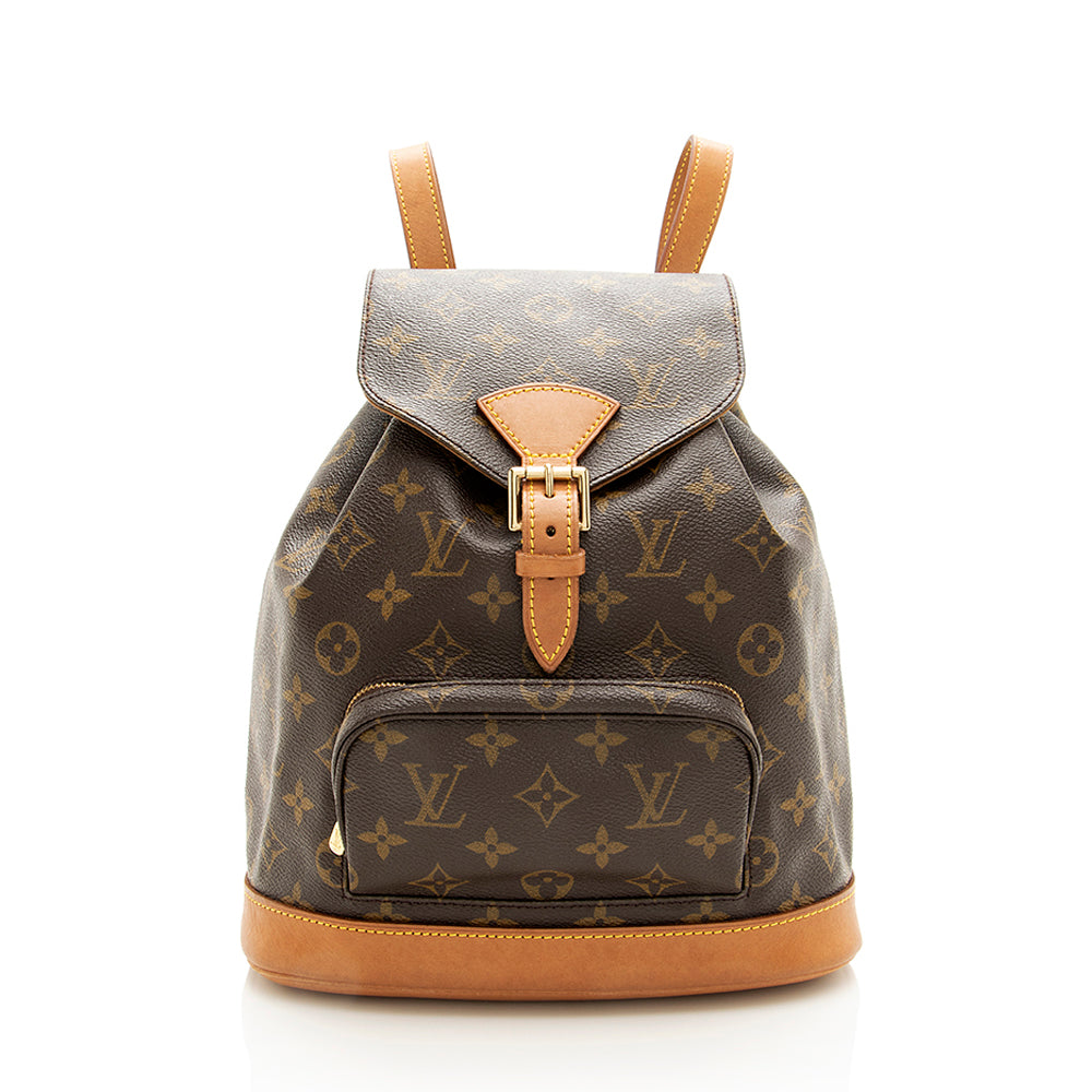 Louis Vuitton Vintage Monogram Canvas Montsouris MM Backpack (SHF-18882)