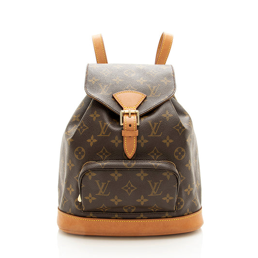 Louis Vuitton Vintage Monogram Canvas Montsouris MM Backpack (SHF-18882)