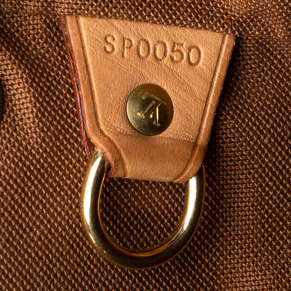 Louis Vuitton Vintage Monogram Canvas Montsouris MM Backpack (SHF-19980)